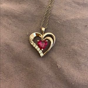 Kays heart necklace